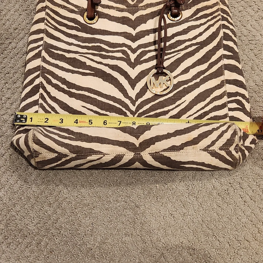 Michael Kors canvas tote / purse
